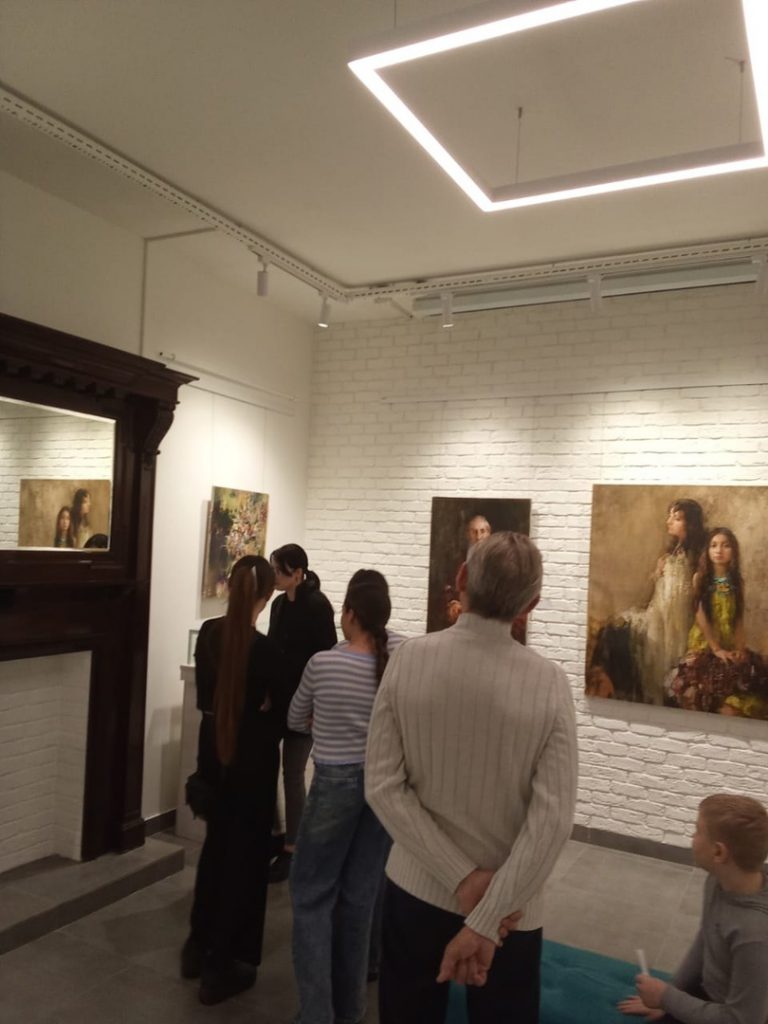 Творческая выставка живописи Питерского живописца Николая Блохина
